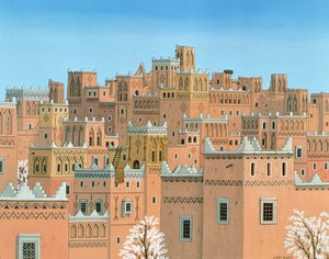 Village, sud du Maroc, 1998 - Larry Smart